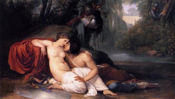 Classic Nude Painting - Rinaldo And Armida female nude Francesco Hayez